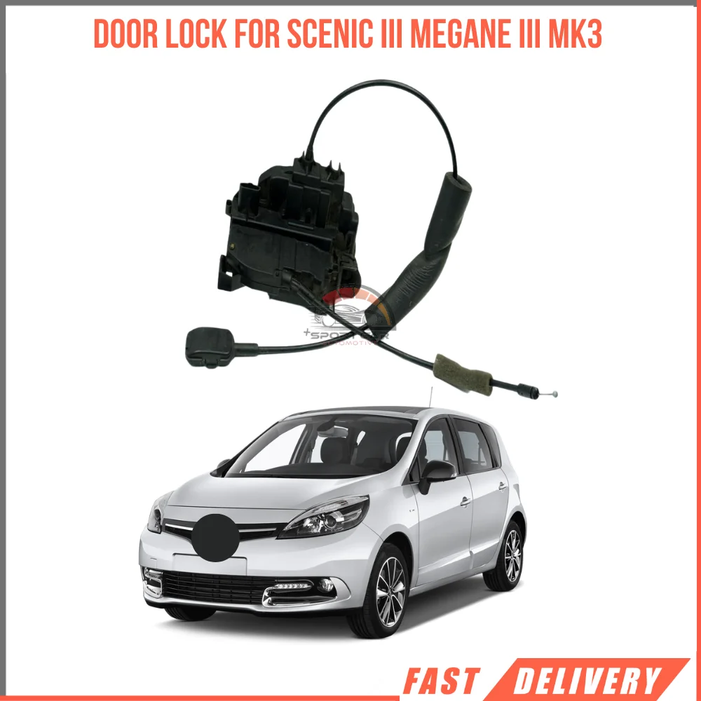 

For Door lock Mechansim left front Oem 805030006R for Renault Scenic III Megane III Mk3 fast shipping from warehouse