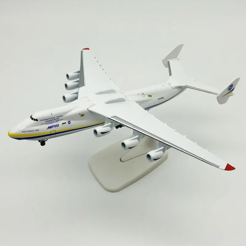20 سنتيمتر Diecast سبيكة معدنية أنتونوف An-225 "Mriya" نموذج طائرة 1/400 مقياس طبق الاصل لعبة مجسمة لجمع