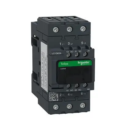 

The elevator LC1D65AF7C LC1D65AF7 TeSys Deca contactor - 3P(3 NO) - AC-3 - = 440 V 65 A - 110 V AC 50/60 Hz coil