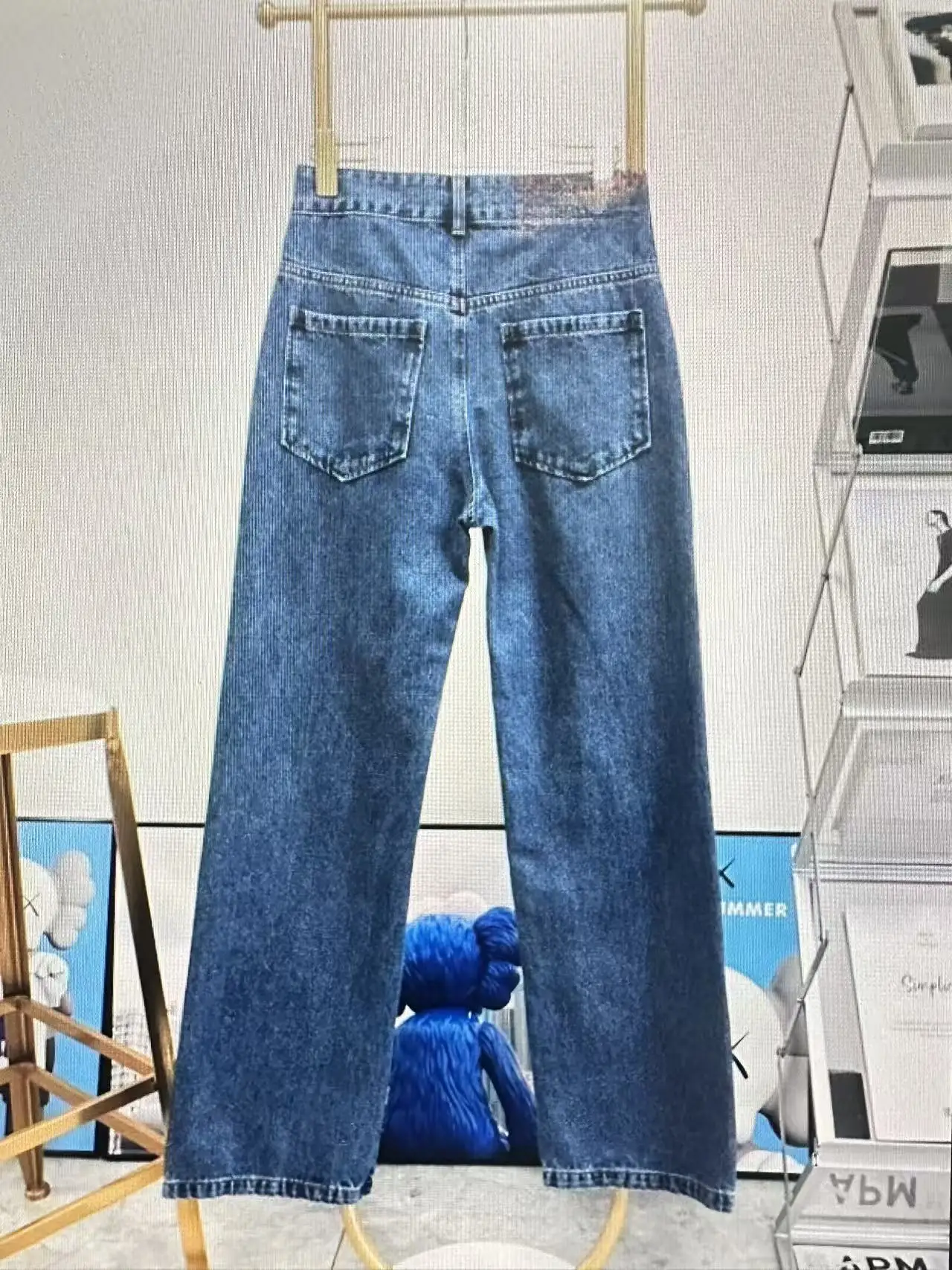 

2025 Ultra Soft Stretch Denim Pants Women High Waisted Elastic Waist Jeans Knee Embroidery Logo Plus Size All Body Type