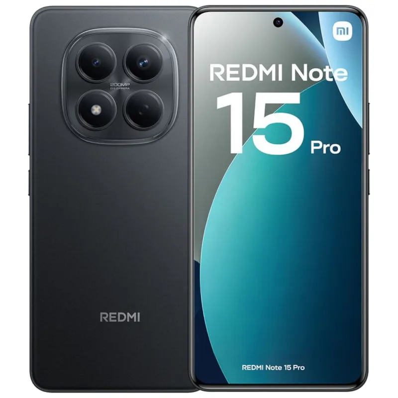 Xiaomi Redmi Note 15 Pro 4G 8GB 256GB 12GB 512GB 6,77 inch AMOLED-scherm MTK Helio G200-Ultra 200MP camera 6500mAh batterij