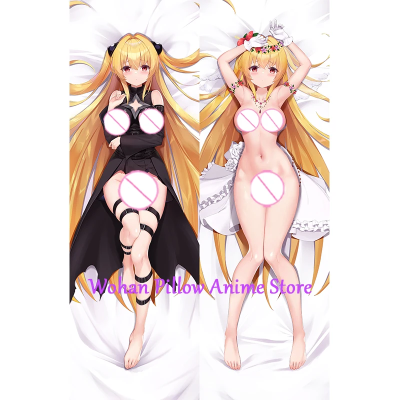 

Dakimakura Anime Pillow Cover Konjiki no Yami Double Sided Print Life-size Halloween Christmas Decoration