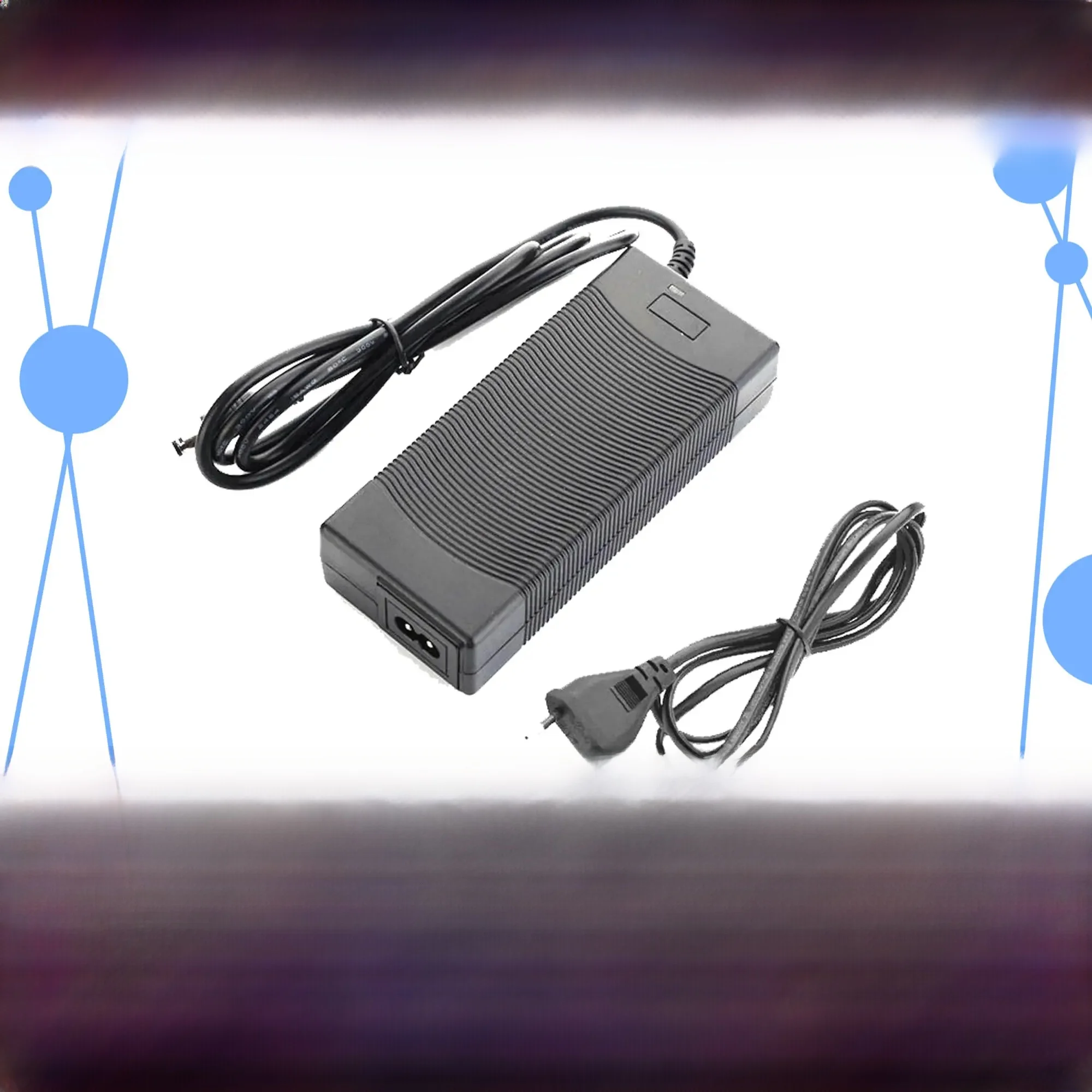 Ładowarka do akumulatorów LiFePO4 LiitoKala 48V 2A, 58.4V 2A, 100-240VAC DC, do pakietów akumulatorów LiFePO4 16S 24V — zdjęcie produktu 6