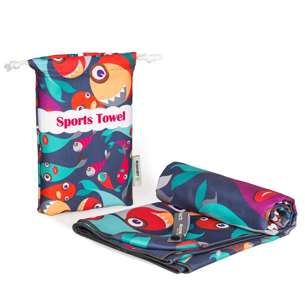 Microfiber beach towel, quick dry, super absorbent, light towel for swimming, sand-free, for pool