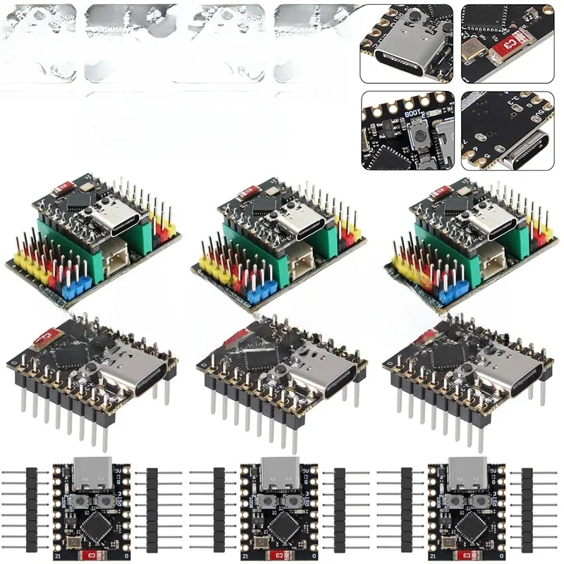 Płytka rozwojowa MINI ESP32 Płytka rozwojowa SuperMini Płytka rozwojowa ESP32-C3 Płytka rozwojowa WiFi Bluetooth — zdjęcie produktu 7