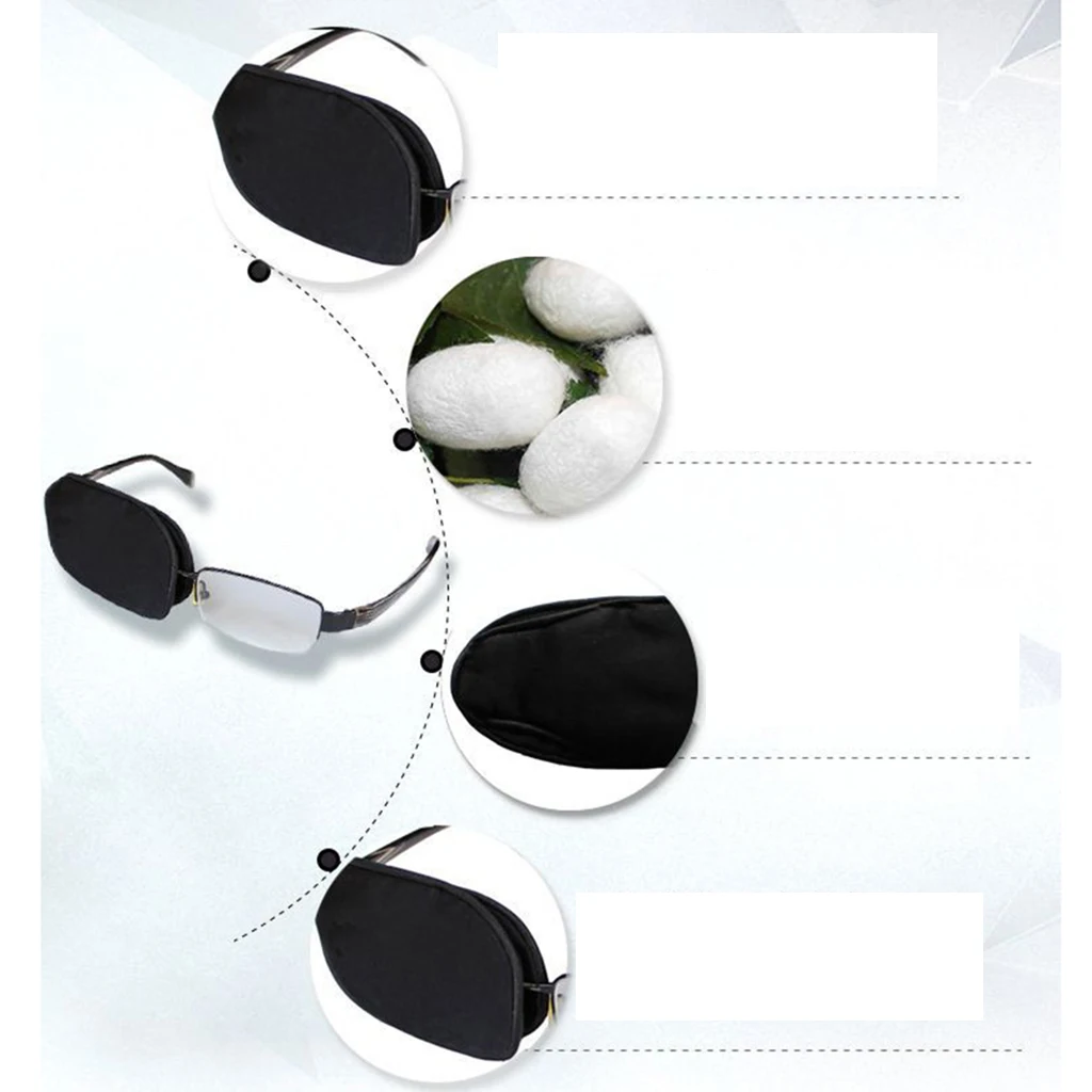 Amblyopiebril Zijde Kinderen Behandelen Scheelzien en Luie Kinderen & Volwassenen Grootte Kindermaat Ooglapje Bril