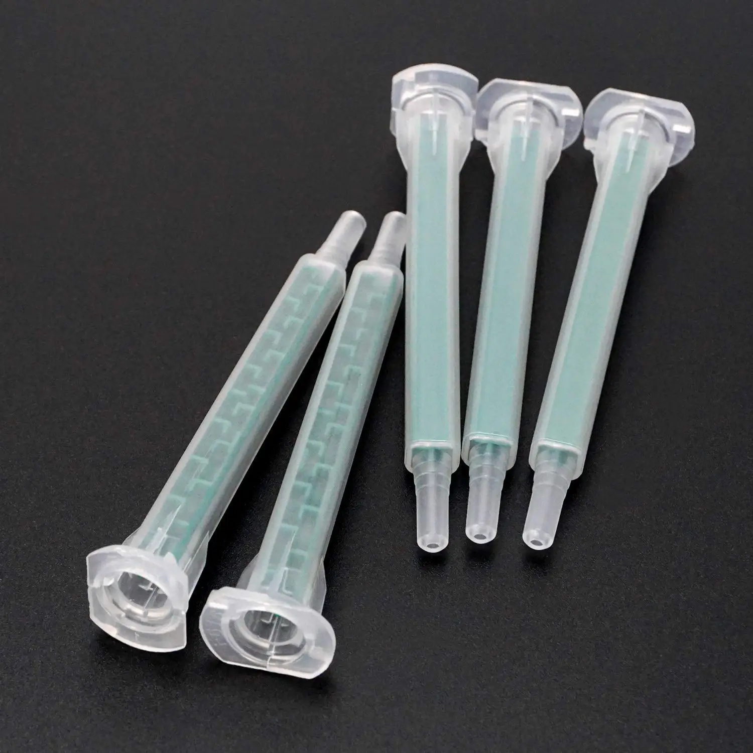 10pcs/20pcs 3.3inch Plastic Static Mixer, Epoxy Resin Mixing Nozzle,83mmMixing Tube for Two Component Liquid Mixer AB Glue Gun