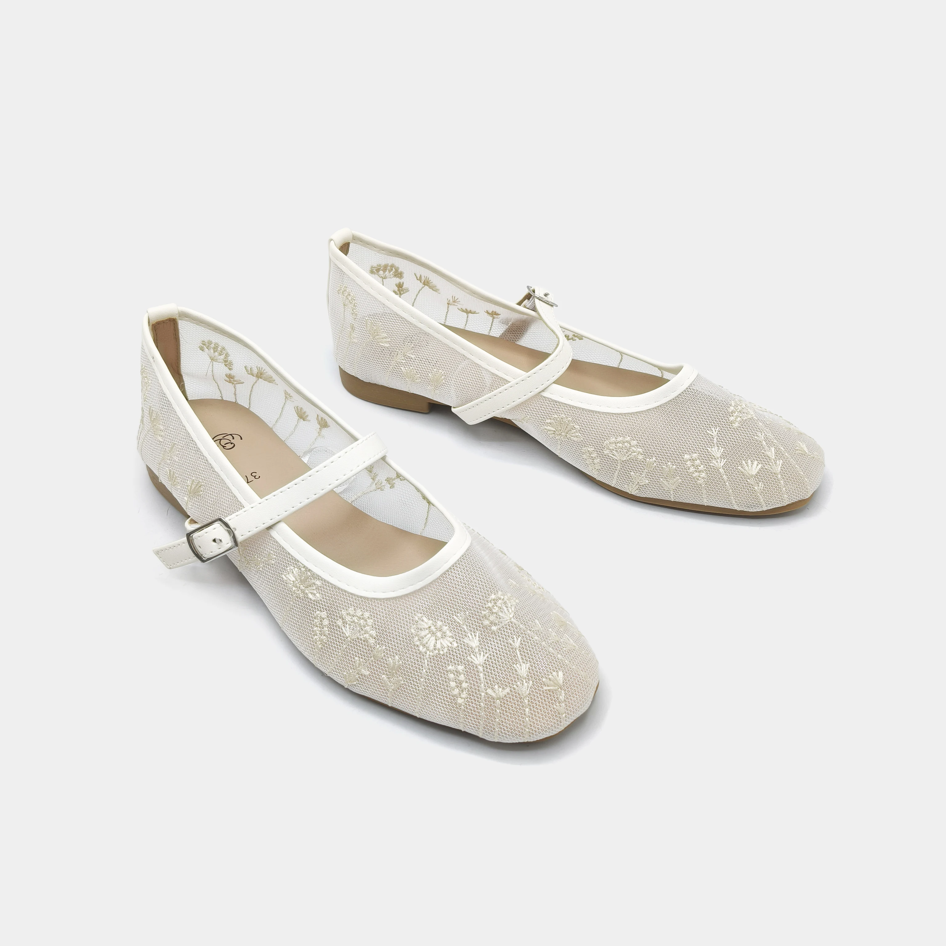 Scarpe Basse Mary Jane da Donn - Embroidery Wedding recensione e prezzo