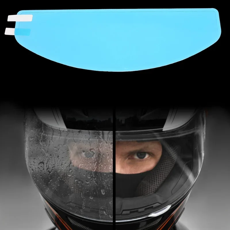 Motorhelm Clear Anti-Fog Regendichte Film Helm Lens Duurzame Nano Coating Sticker Moto Veiligheid Rijden Helm Accessoires - afbeelding 2