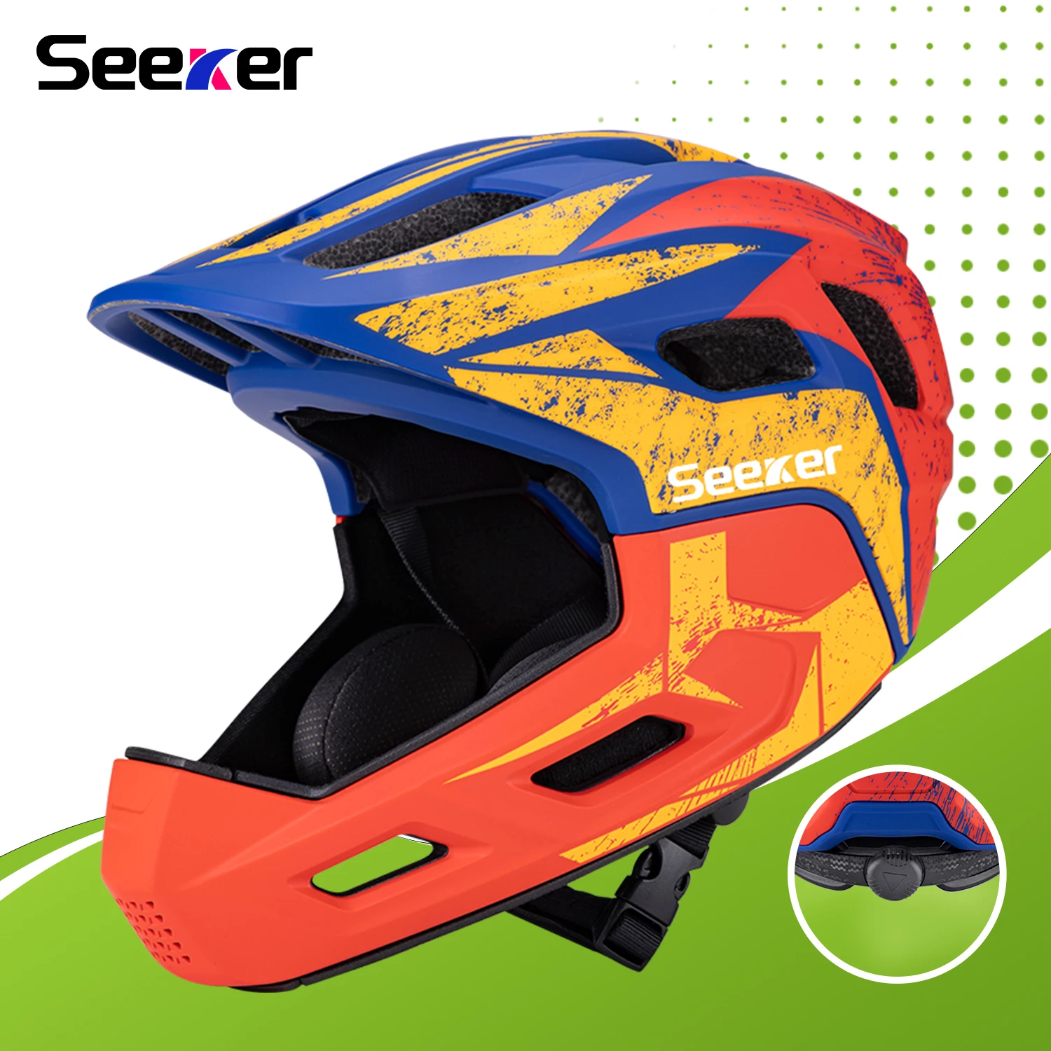 Casque de vélo pour enfants UMUSEEKER, circonférence de tête réglable, pour trottinette, draisienne, casque de sécurité anti-chute