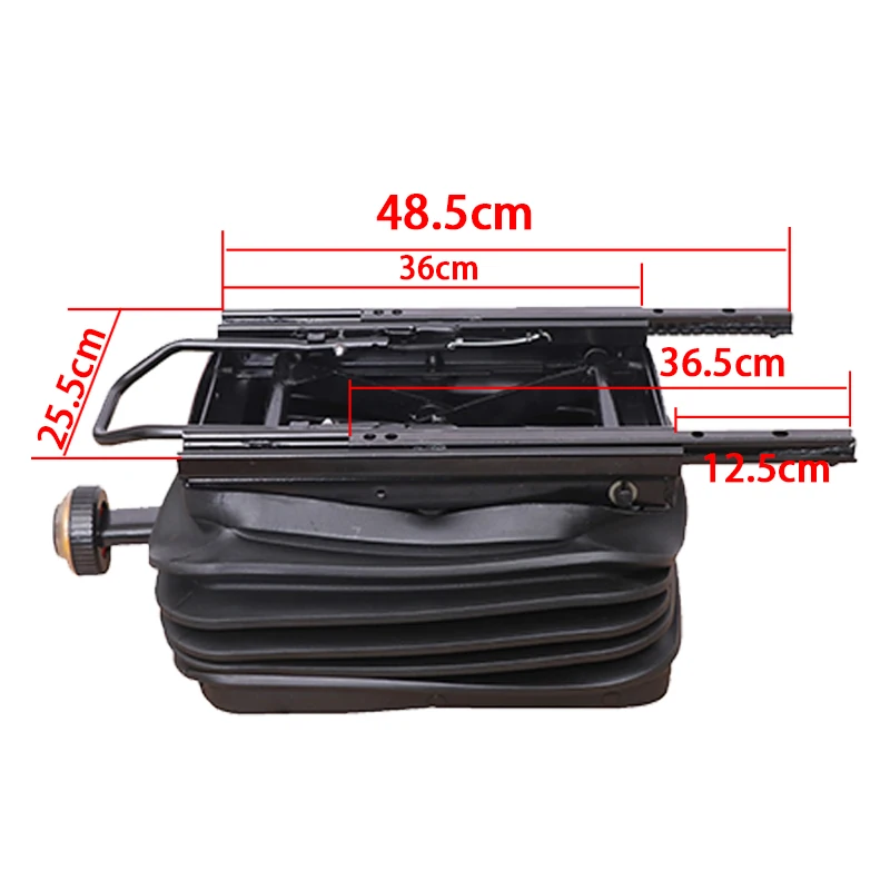 New Mechanical Suspension Shock Absorption Basis with Cover for Truck Seat - Damping Base Provides Comfortable and Smooth Ride