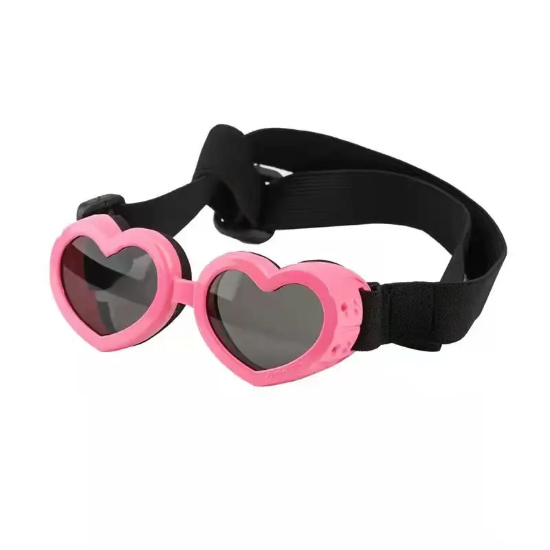 

Adjustable Easy Wear Foldable Dog Cat Goggles Cool Style Protective Eyewear for Skiing and Spring Seasons Travel Pet Accessories