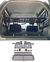 For Suzuki Jimny JB33 JB43 1998-2017 Modular Storage Panel Shelf Modification Rear Trunk Debris Rack Molle panel