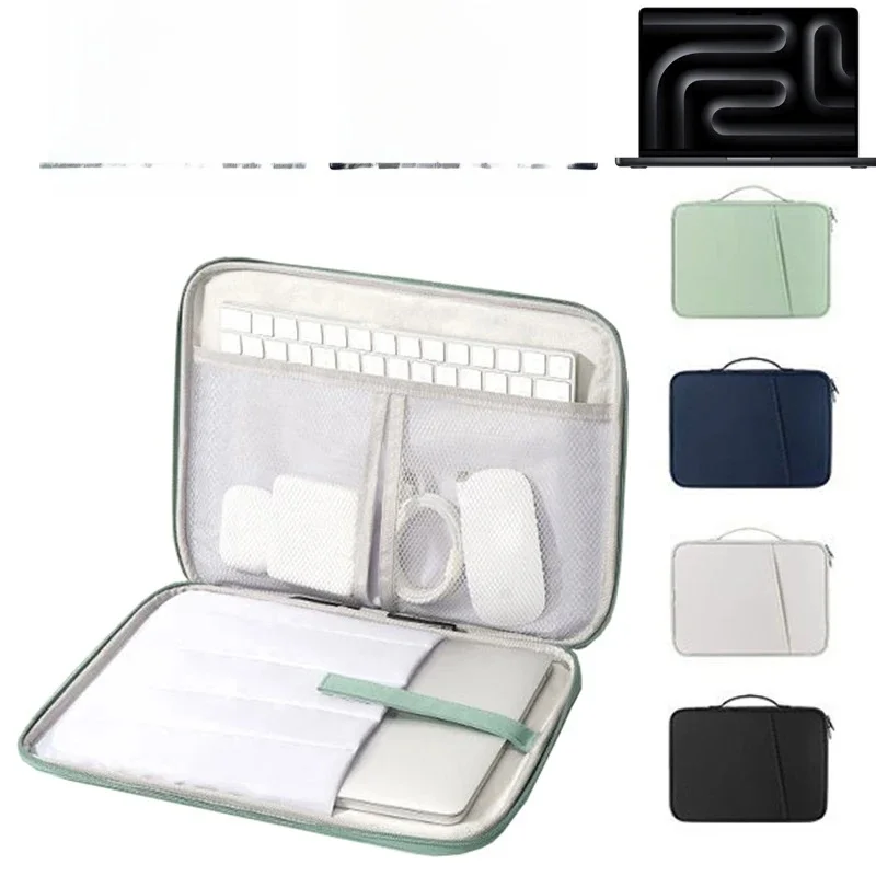 Torba na laptopa kompatybilna z MacBook Air/Pro 13-13.6-15 cali, MacBook Neo A18Pro 2026, MacBook Pro14, MacBook Air M4 M3 M1 M2 — zdjęcie 2