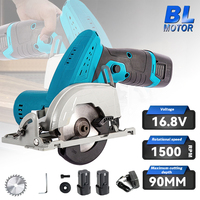 Multifunctional Brushless Circular Saw  Electric Woodworking Saw 90mm Depth Cordless Wood Cuttiing Machine Power Tools