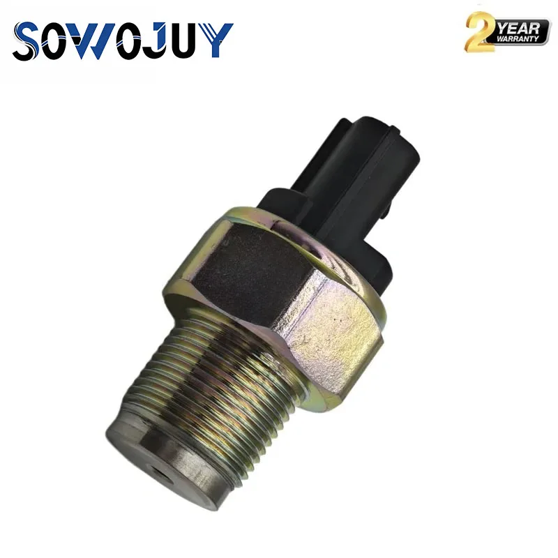 Fuel Rail Pressure Sensor 499000-6141 for Isuzu NPR Nissan Navara D40 YD25 Hitachi ZAX200 ZAX230 ZAX330 Excavator 4HK1 6HK1 John