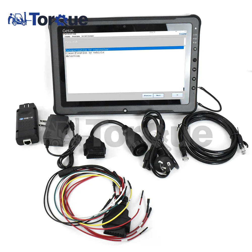 F110 tablet For FAW machinery ABS Control Unit diagnostic tool Construction Transmission Control industrial heavy Scanner tool