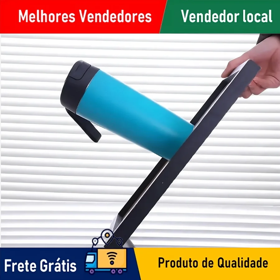 SKYTUR Garrafa Térmica Mágica Anti-Queda Com Tampa Rosqueável Copo Não Derrama 500ML F-344 Quente ou Frio Cafe Cha Bebidas