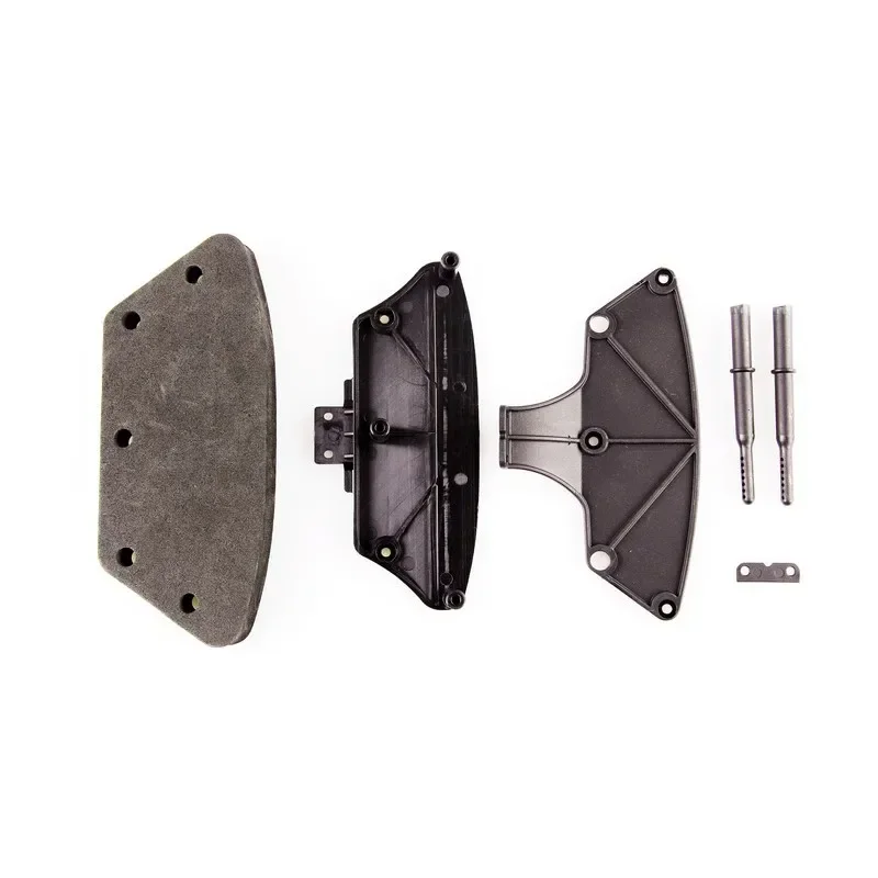 Ensemble de pare-chocs de rallye de course LC noir EMB-WRC EP 1:14 voitures RC 4WD sur route WLTOY 144001 144002 144010 124016 17 18 19