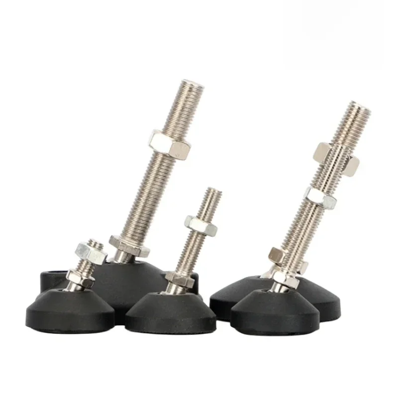 4pcs Universal Joint Adjustable Furniture Leveling Feet Swivel Base Articulating Lathe Leg Pads Table Chair Adjust Leveler Foot