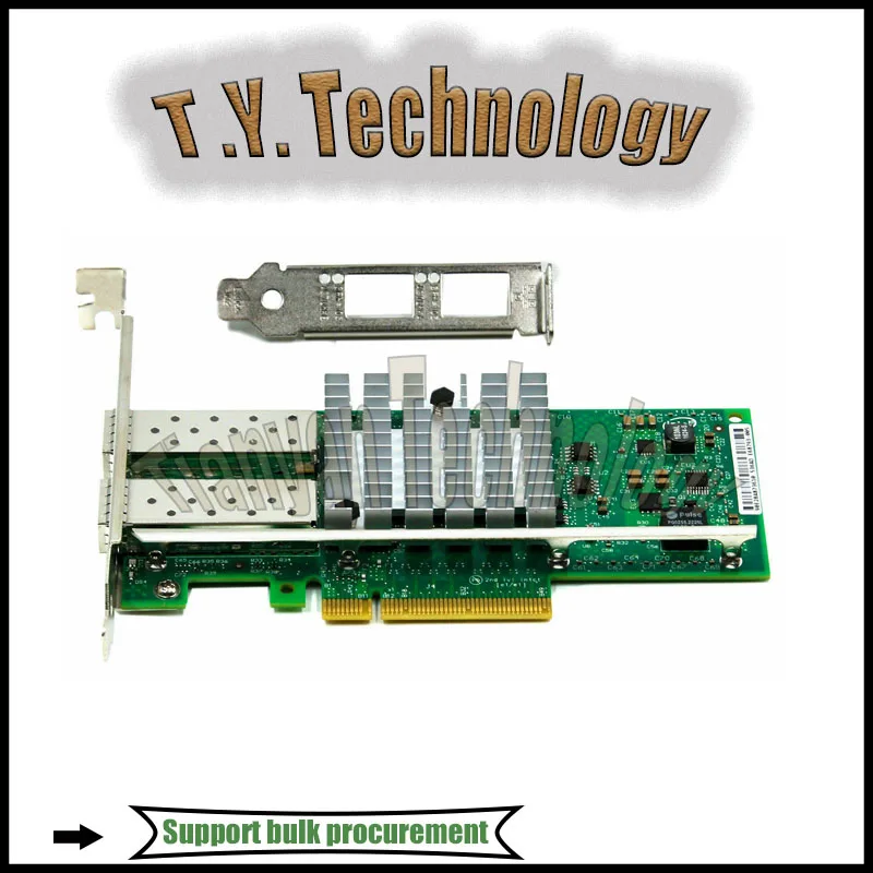 

Intel X520-DA2 10 Gigabit 10Gbe SFP Dual Port Ethernet Server Network Adapter