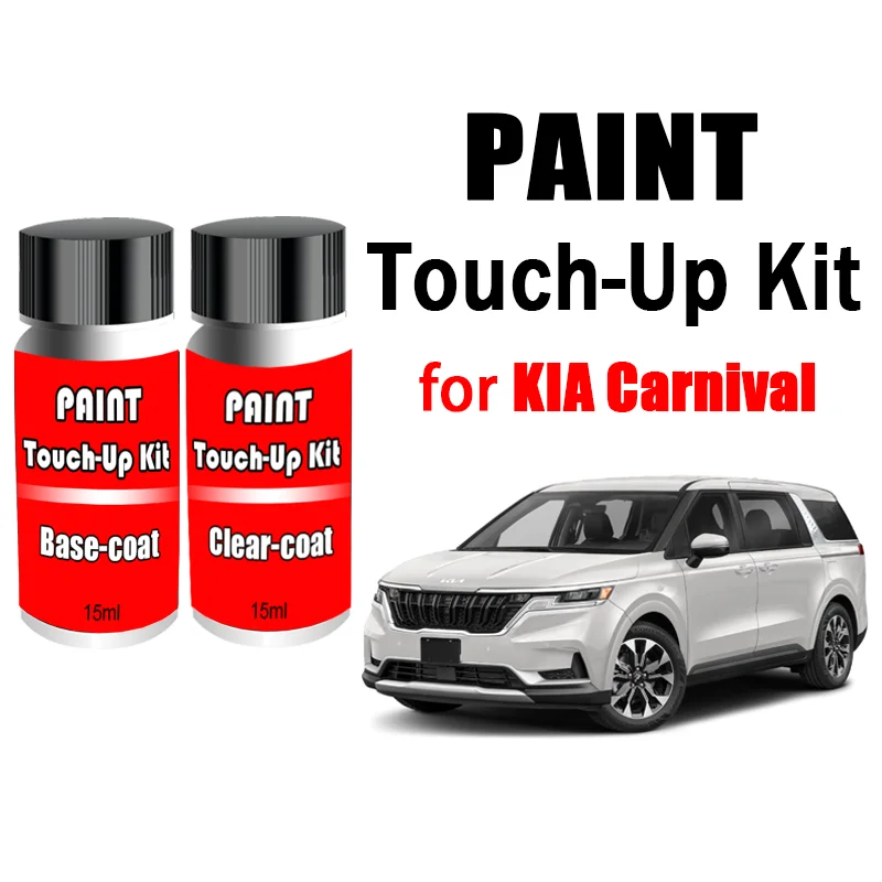 

Automotive Touch-Up Paint Kit (With Brush) for KIA Carnival Paint Scratch Remover Car Paint Care Accessories