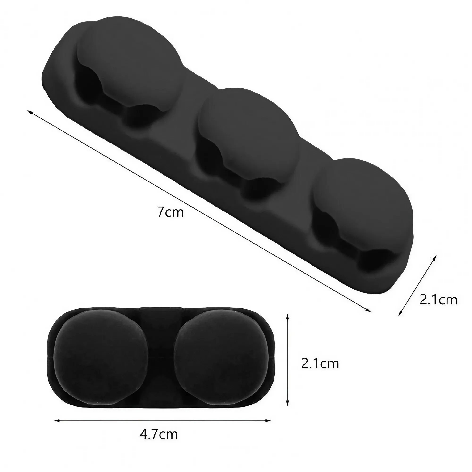 STONEGO سيليكون USB كابل المنظم كابل اللفاف سطح المكتب مرتبة إدارة مقاطع حامل كابل ل ماوس سماعة سلك المنظمون