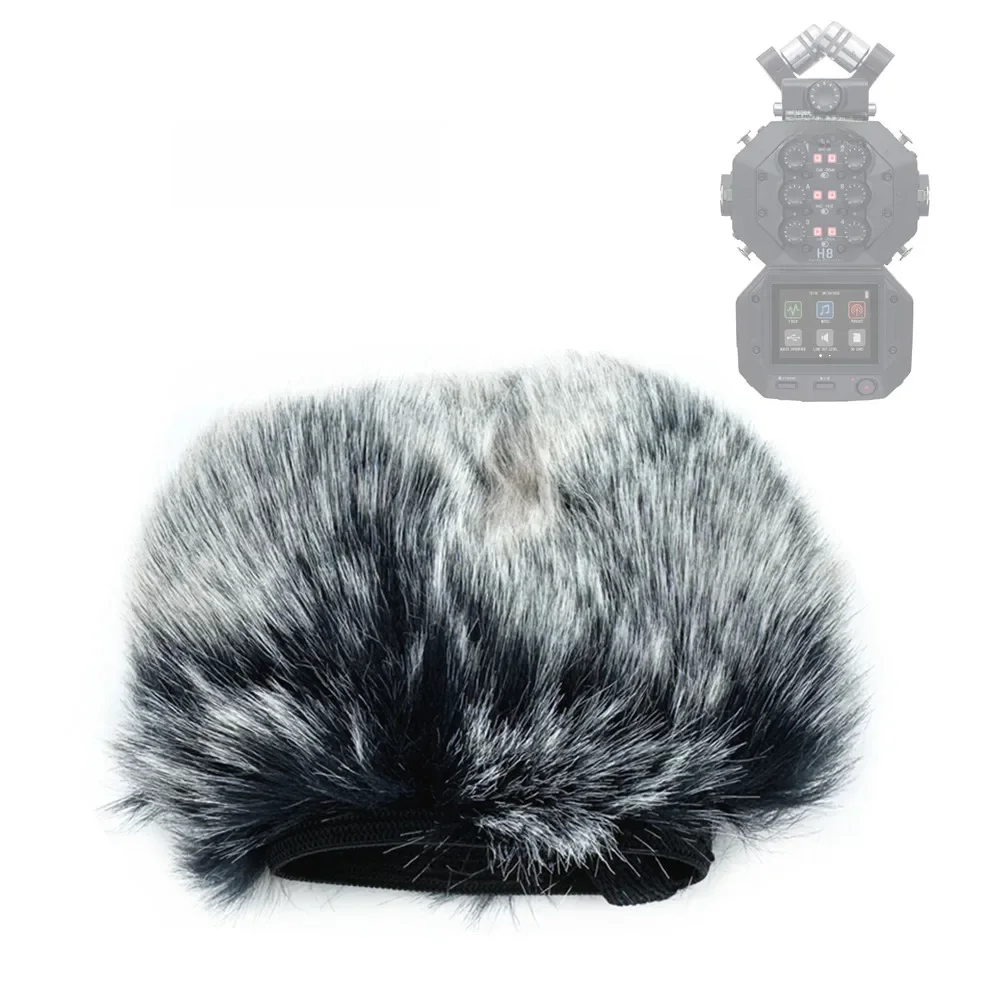 H8 Osłona przeciwwiatrowa mikrofonu Osłona zewnętrzna Osłona przeciwwiatrowa Deadcat do rejestratora ZOOM Zoom H8 Handy Recorder — zdjęcie produktu 6