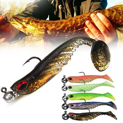 Silicone Lures for Fishing Lure Fihing Artificial Bait Fishing Supplies New Goods Carp Accessories Accessory Tools Summer Kit