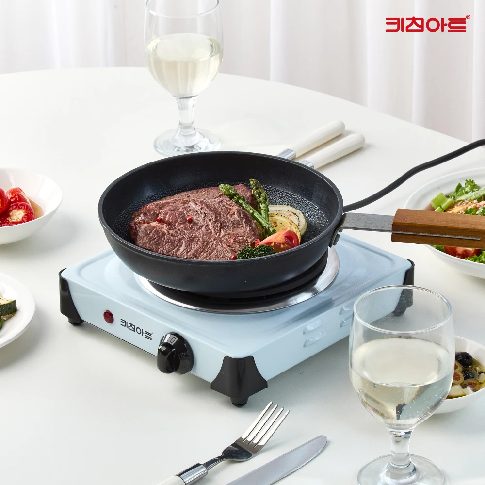 KNCHOLT art Hot Plate Common White KG-03TH: 실용성과 디자인의 완벽한 조화를 경험하다