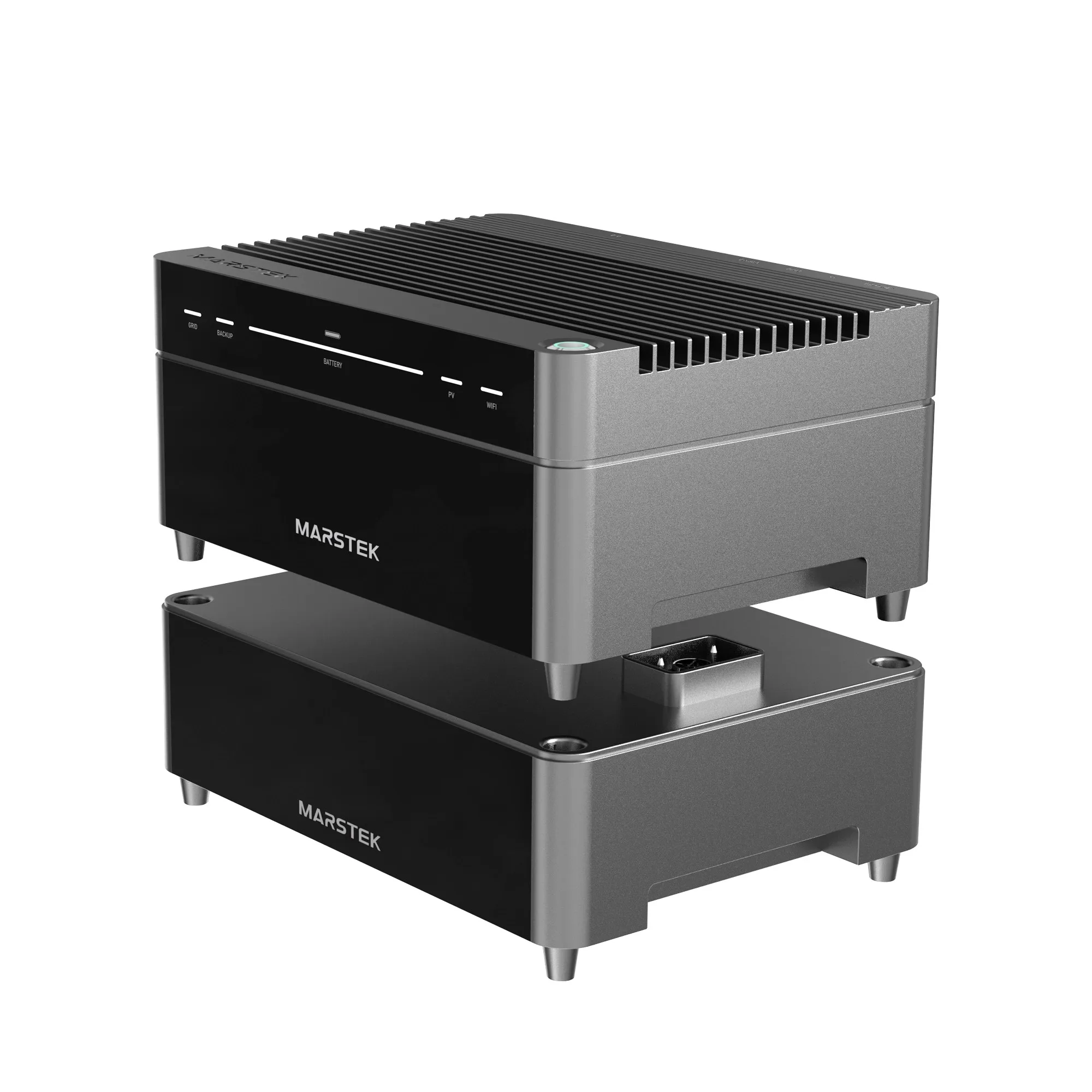 MARSTEK Venus A Solarspeicher 2120Wh, 2,12kWh bis 12,72kWh Erweiterbar, 4MPPT Solareingänge bis zu 2,4kW, Plug & Play Speicherlösung für Balkonkraftwerk & PV-Anlage (2,12 kWh – Erweiterungsbatterie) – Detail 1