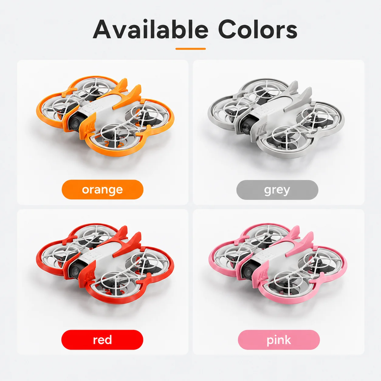 DJI Neo Schwerlast-Schutzkit, inklusive 2 Schutzringen, 4 Landegestellen, Gimbal-Antikollisionsbalken & Heckflosse – Detail 5