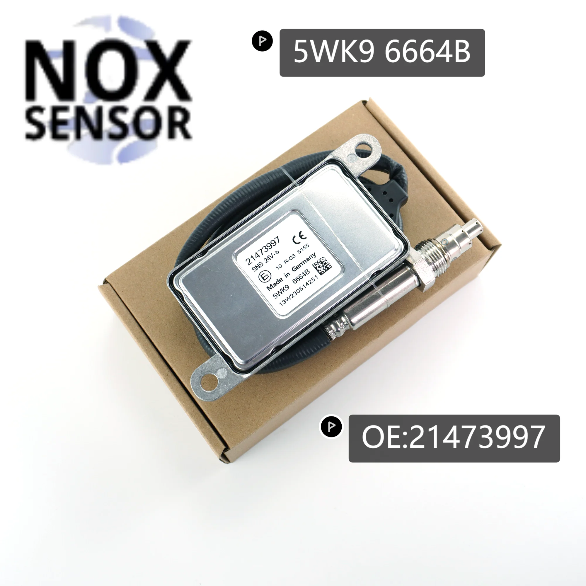 5WK96664B Factory direct sales good price Nitrogen Oxygen NOx sensor For VOLVO 5WK9 6664B 21473997