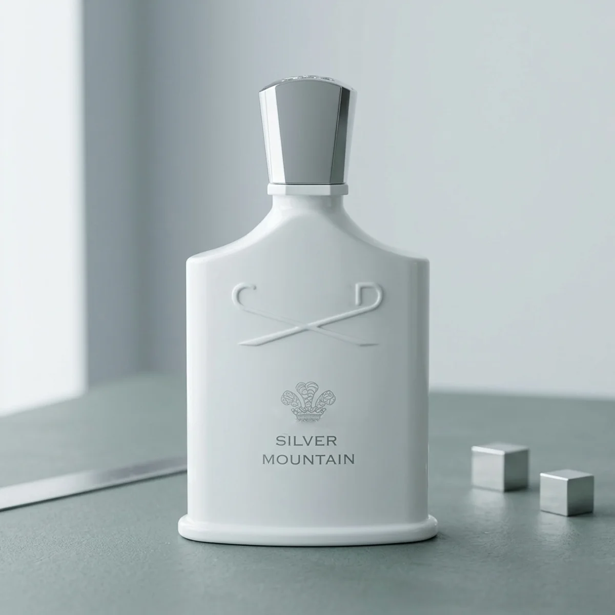 Silver Mountain Water Style Luxury Citrus Woody Creed Cologne Fragrance for Men Women Unisex Long Lasting Daily Office Party