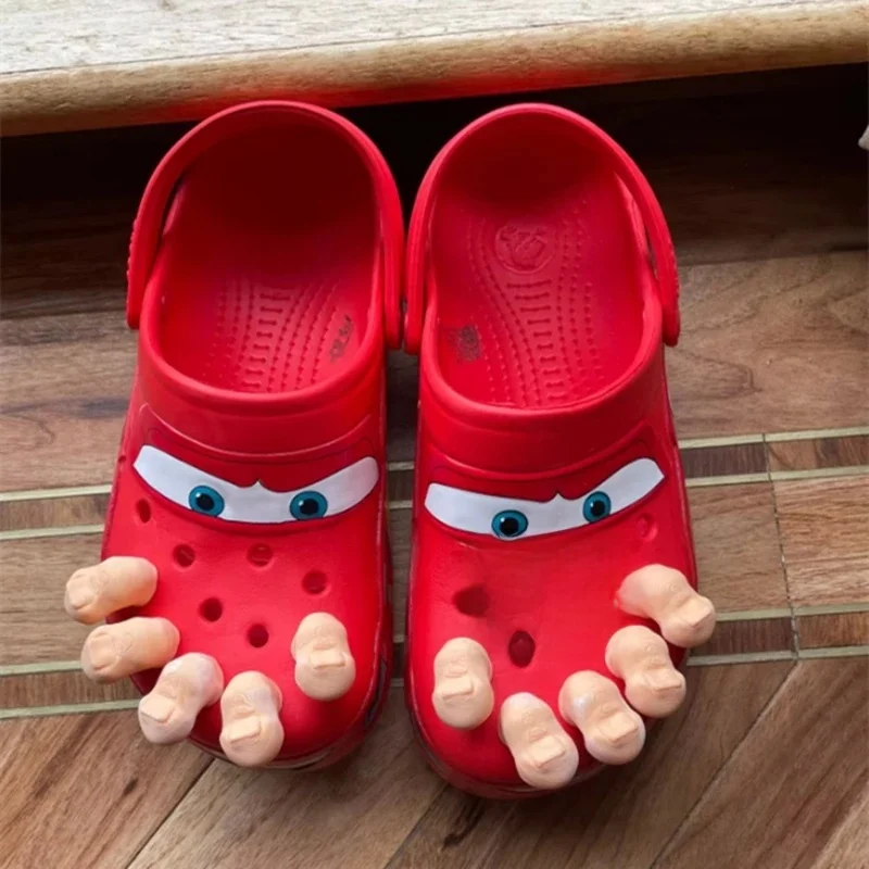 Śmieszne zawieszki z dużymi palcami, popularny zestaw 5 akcesoriów komediowych Crocs Uwolnij palce Prezenty dla przyjaciół — zdjęcie 2