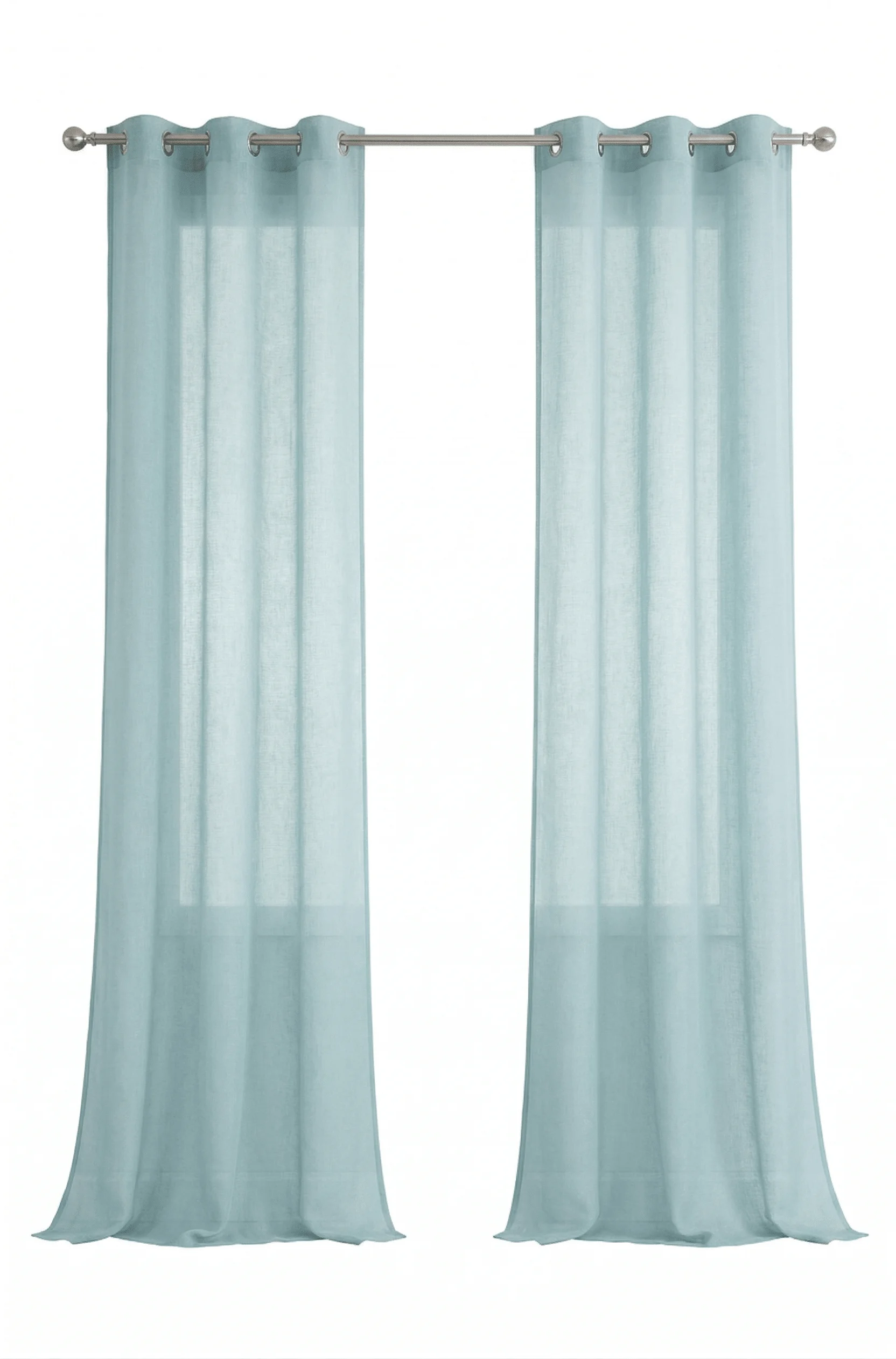 Cortina translúcida STARLEY 140x260 cm｜Ligera y luminosa・Varios colores・Cortina moderna y versátil para el hogar-1 unidad
