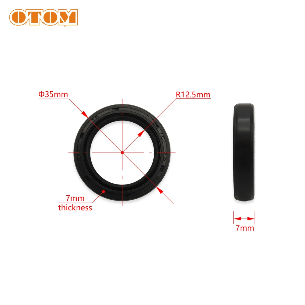 OTOM Sur-Ron Electric Dirt Bike Part Motor Shaft Oil Seal Ultra Bee Sealing O-Ring 25x35x7mm For Surron Ultrabee B7-001-25-35-07