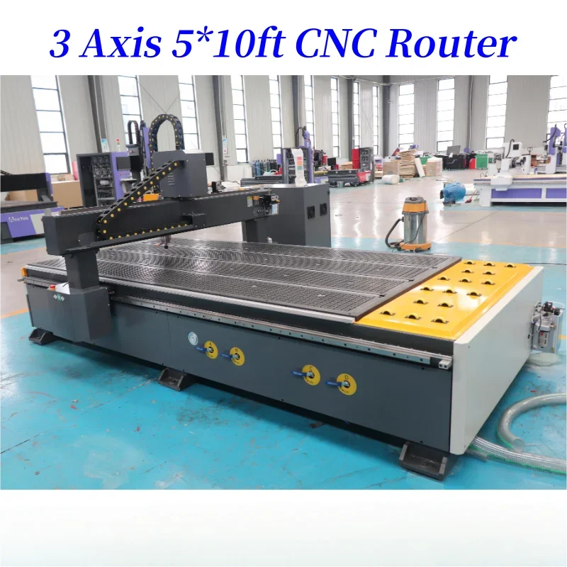 Hot Sale CNC Router 1325 1530 2040 2030 Wood Router Machine Applicable For Cabinets Doors And Furniture with 3.5kw air cool