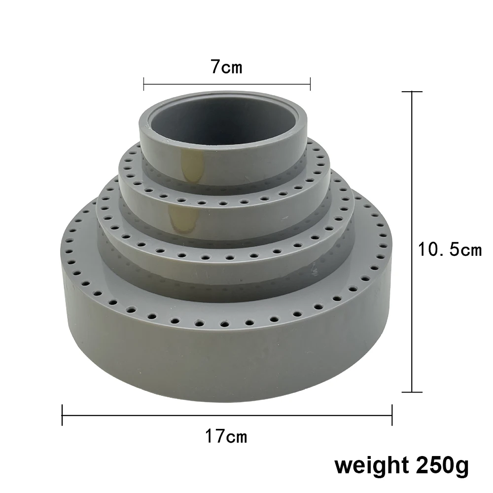 Grande caixa de armazenamento rotativa, caso para perfuração rotativa, gravura, polimento, ferramenta DIY, 116 furos, 2.35mm, 3mm