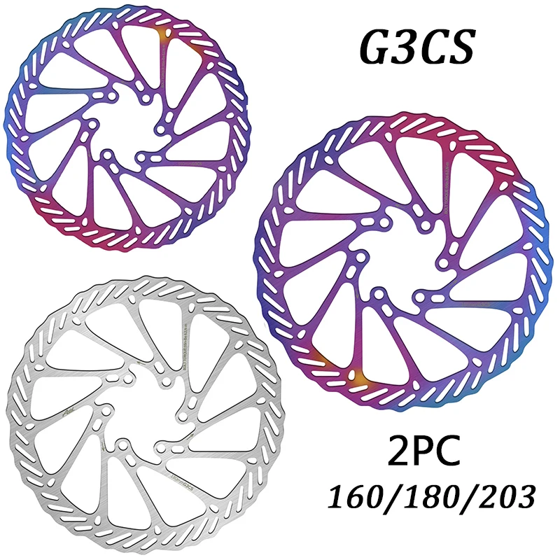 2PC AVID Disc Brake Rotor 160mm 180mm 203mm Hydraulic Brake Rotors Heat Dissipation Road MTB Bike Rotor Fit Shimano SRAM 1PC