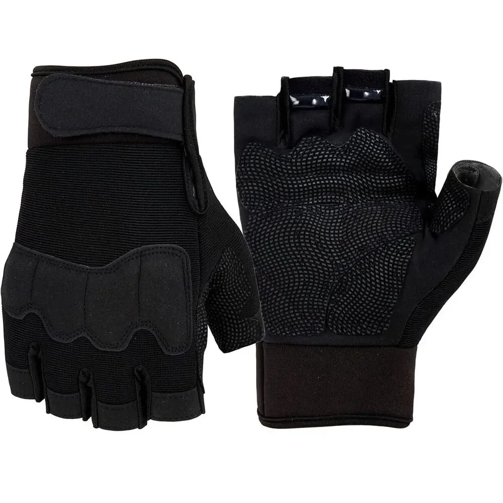 AliExpress Fingerless Tactical Gloves Knuckle Protective Breathable Outdoor Camping Gloves for Shooting Hunting
