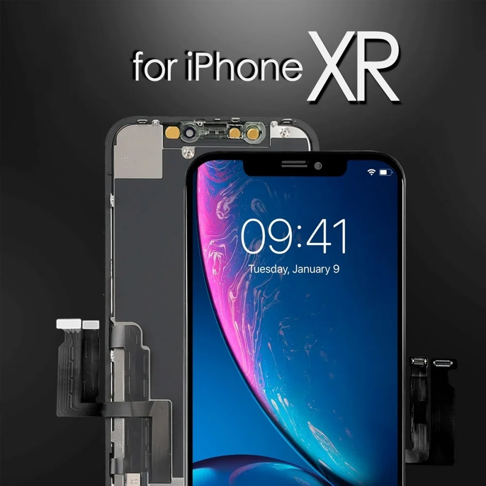 VIVID Display For IPhone XR Front Incell & Premium FHD VIVID Screen + 3D Film + Battery