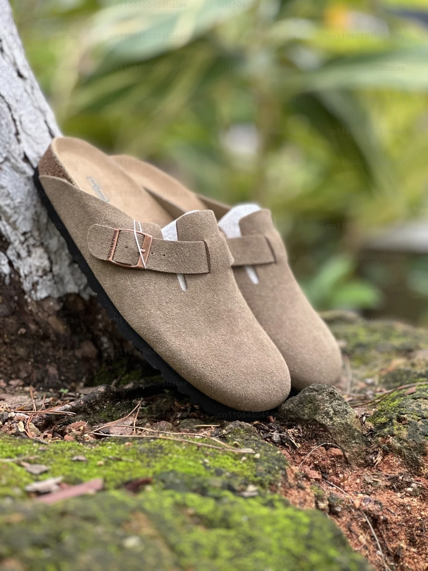 Sabots en liège pour hommes, mules en liège, sandales de marque tendance avec soutien de la voûte plantaire, claquettes…
