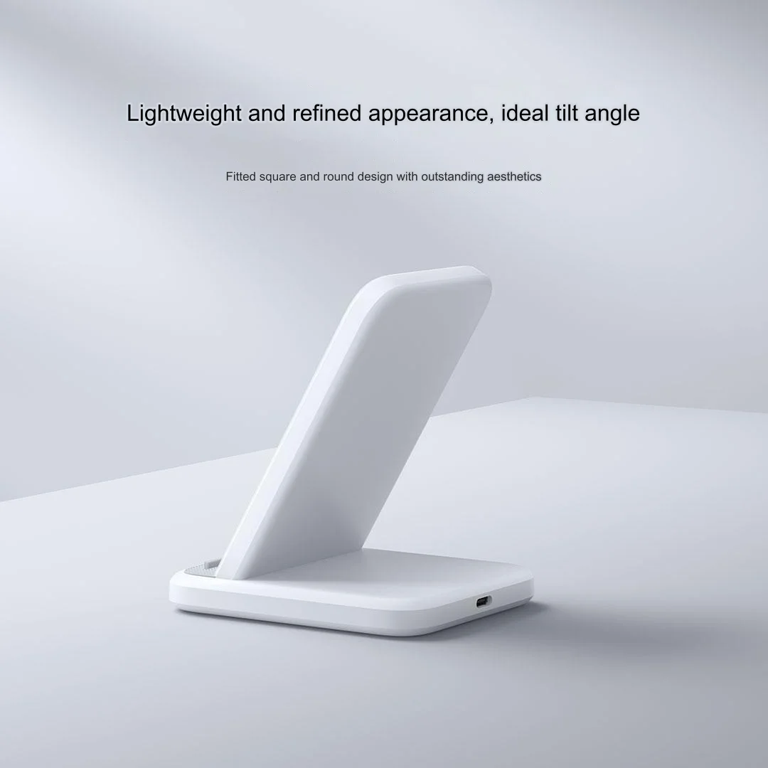 حامل شحن لاسلكي عمودي ، شاشة أفقية ، سرعة عالية ، شحن سريع ، متوافق مع Apple ، sمساند