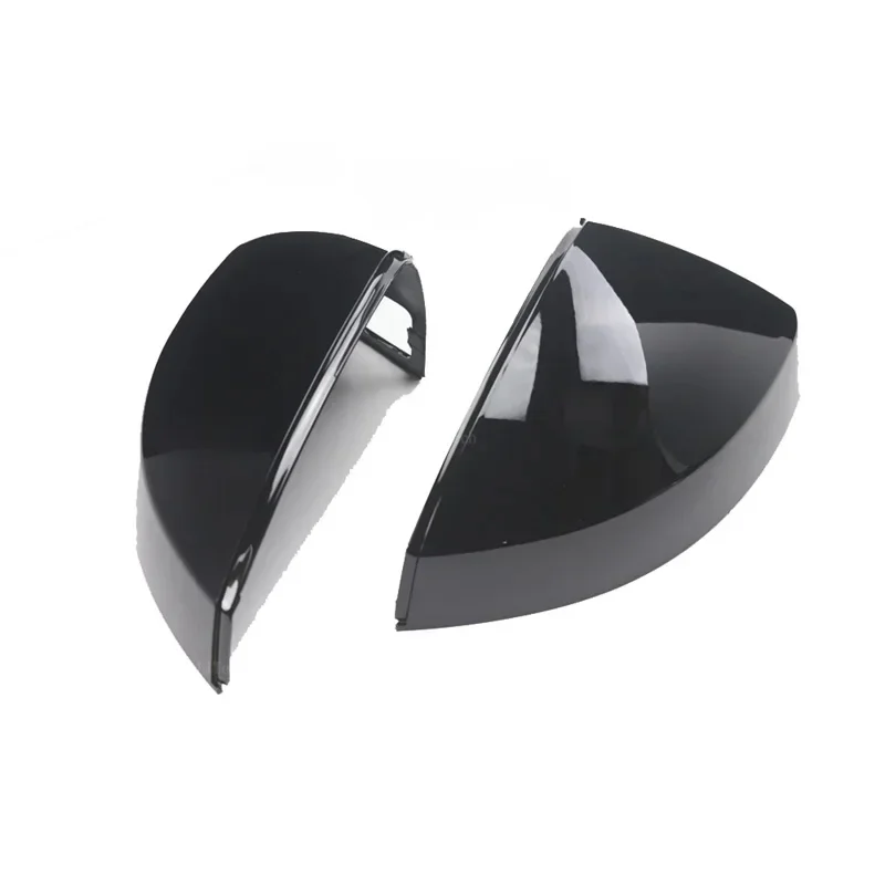 Zwart Koolstofvezel Patroon Spiegel Cover Paar voor Audi A3 S3 8V RS3 2013-2019 Side Assist caps Overlay Accessoires - afbeelding 2