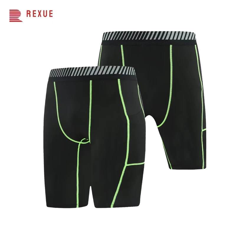 

Men's Compression Shorts Bodybuilding Shorts Fitness Workout Inseam Gym Knickers Skinny Tights Quick Dry Training Shorts