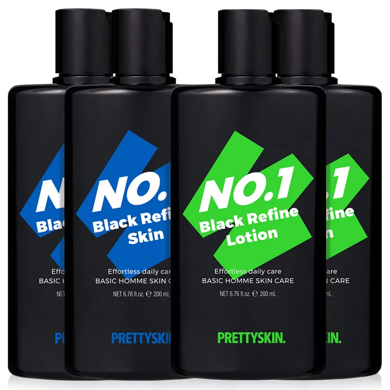 2 Pristiskin Number One Black 200ml Lotion + 2 Skin