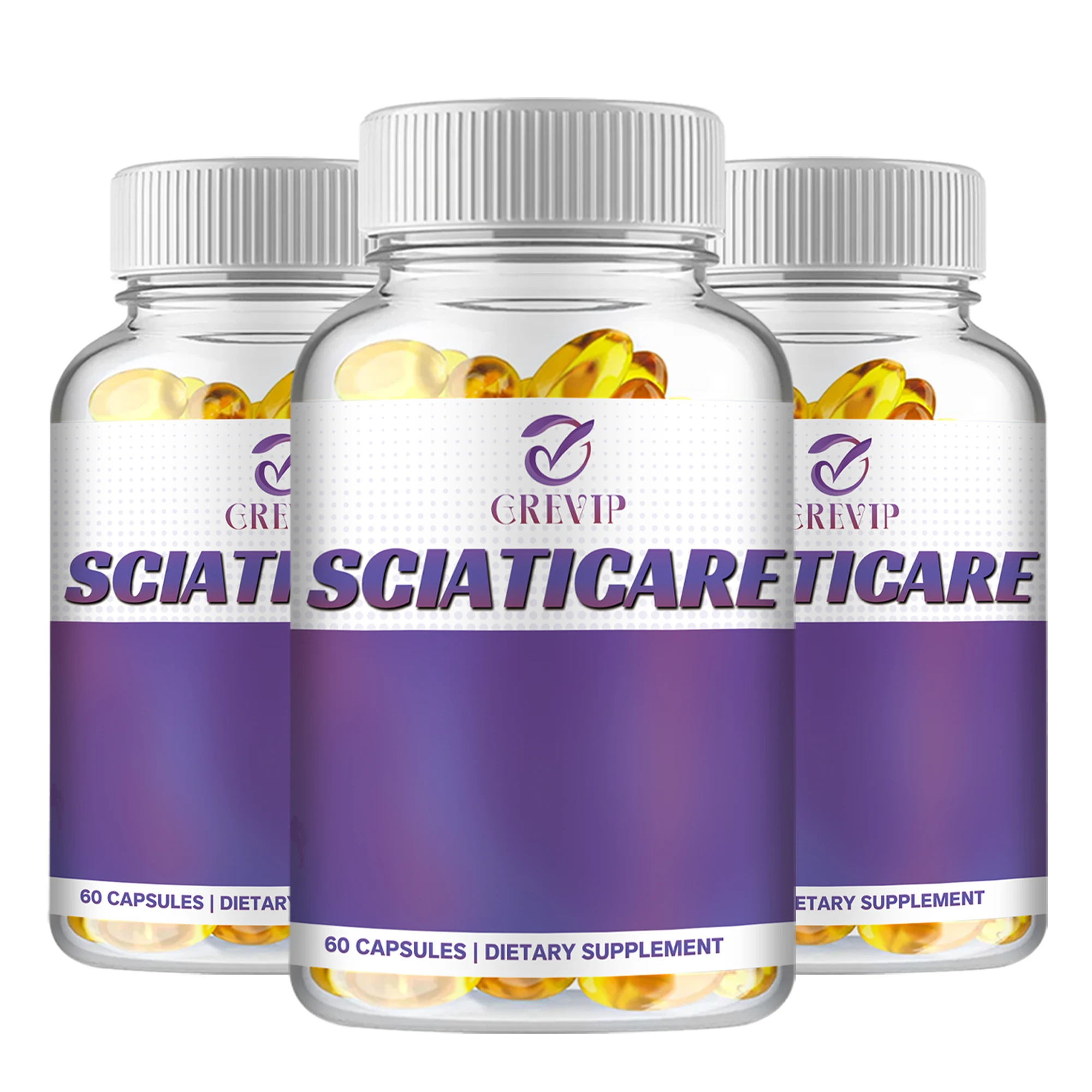 Sciaticare Supplement - Nerve Relief, Ginger Root, R-Alpha Lipoic Acid, Magnesium, Acetyl L-Carnitine HCL- 60 Capsules