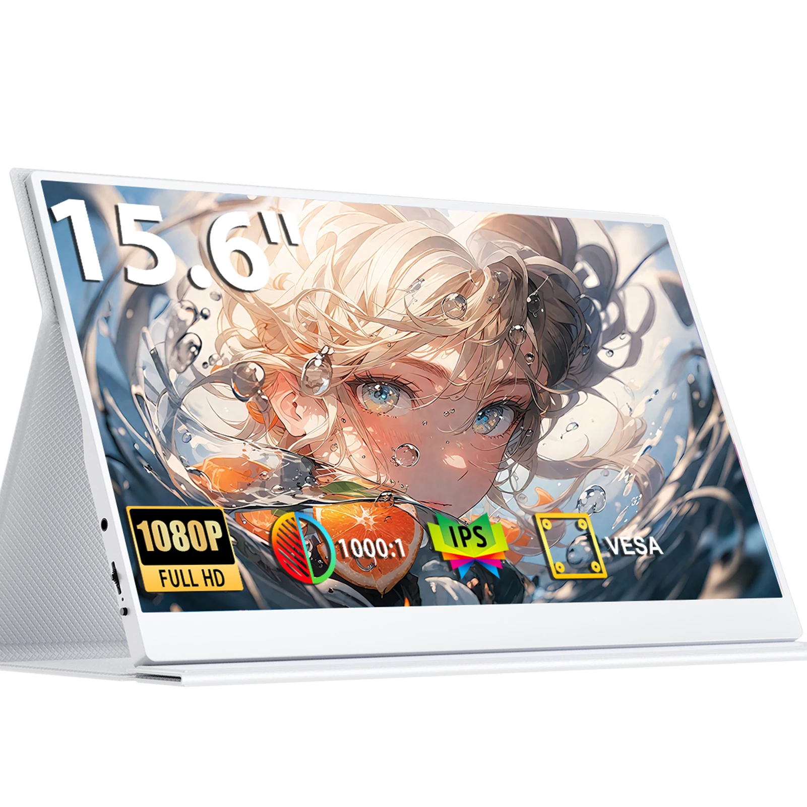 yZ[zUperfect |[^uj^[ m[gp\Rp 1080P HDR 8bit IPS PC OtZJhXN[ Type-C MINI HDMI oCgfBXvC