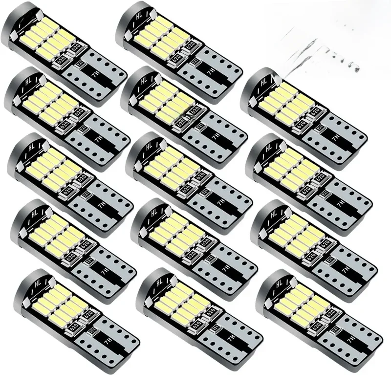 10 stücke T10 Led Canbus Kein Fehler Auto Innen Licht T10 26 SMD 4014 Chip Auto Innen Dome Lesen Kennzeichen licht Signal Lampe